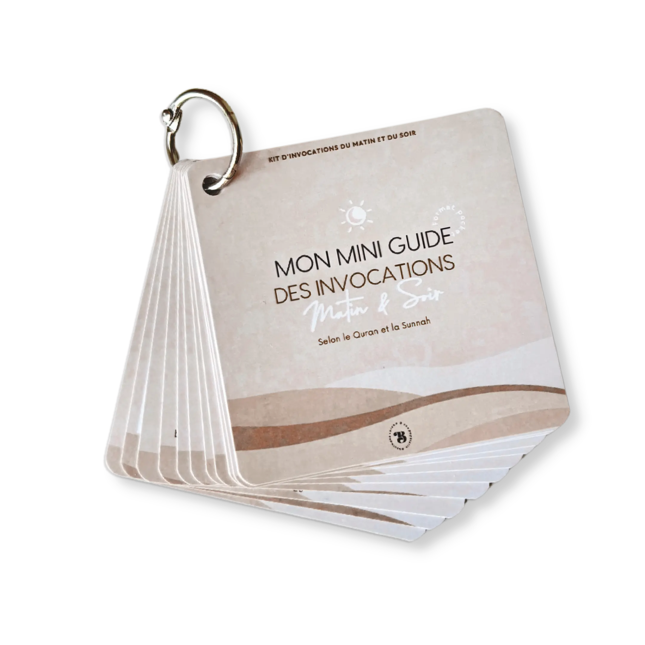 Mini guide des invocations : Matin et soir Bloom and co papeterie
