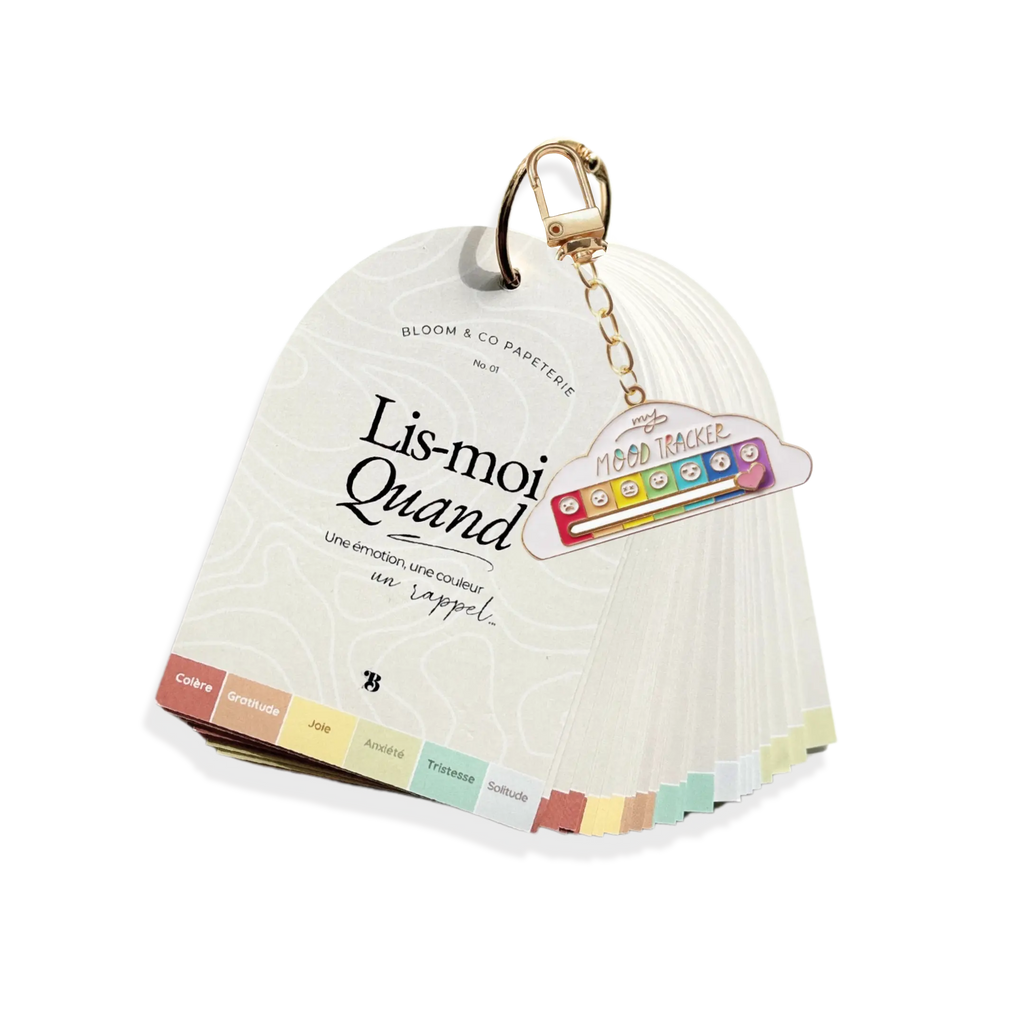 Lis-moi quand - Mini guide des émotions ( Promo : Produit avec léger défauts) Bloom and co papeterie