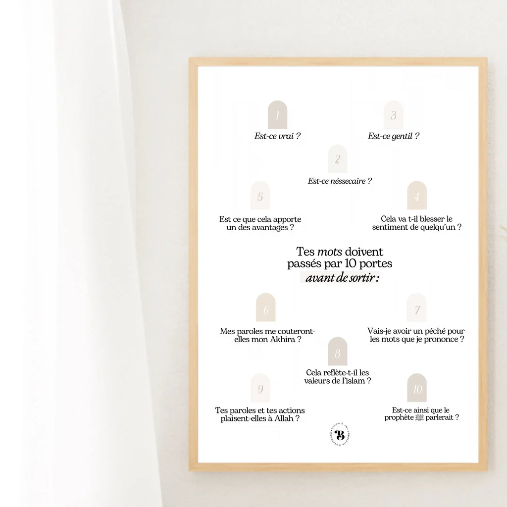 Les 10 portes des mots Bloom & co papeterie