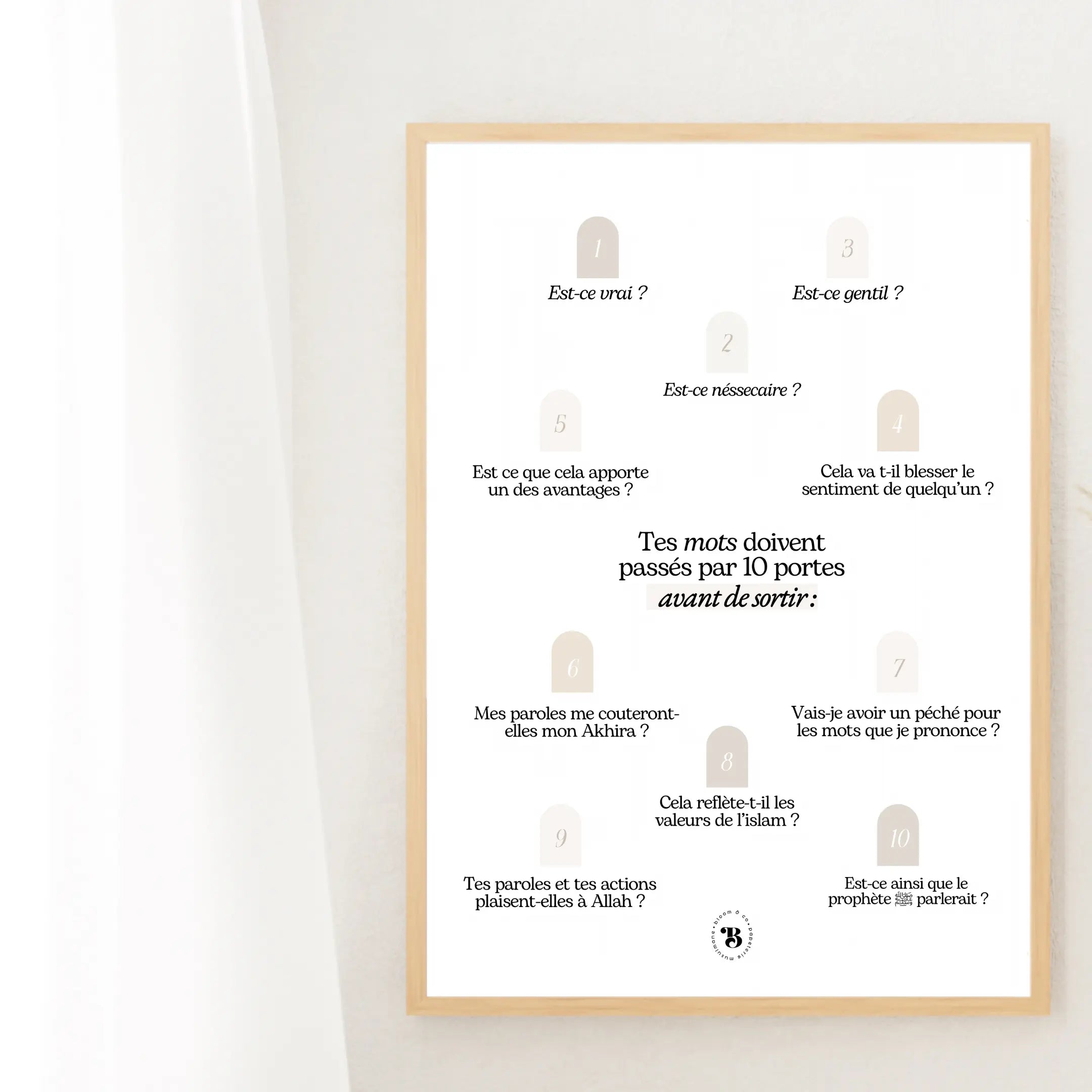 Les 10 portes des mots Bloom & co papeterie