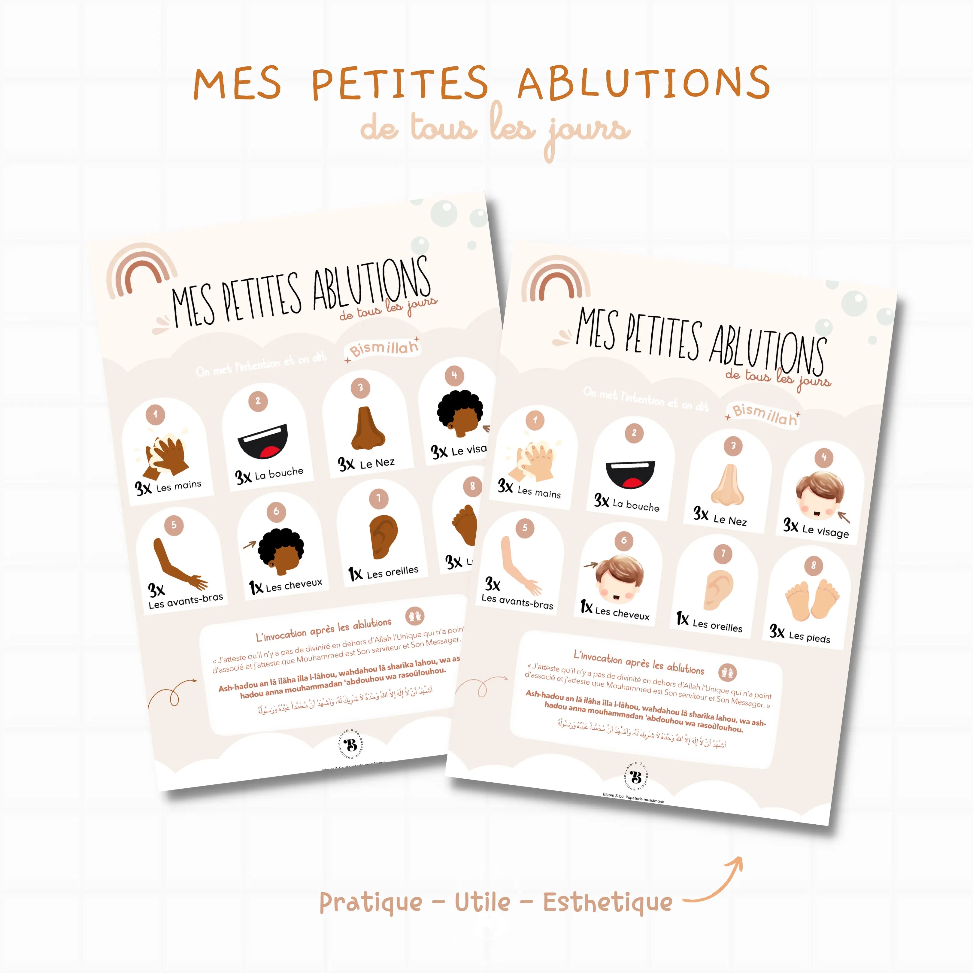 Mes petites ablutions Bloom and co papeterie