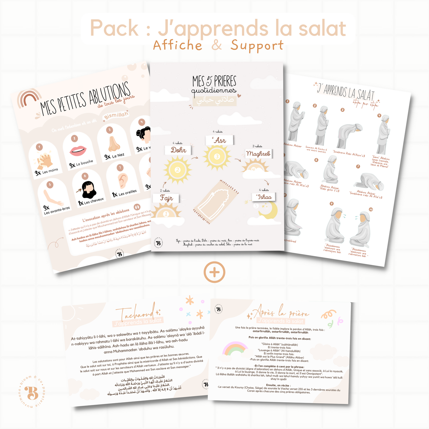 Pack : J’apprends la salât