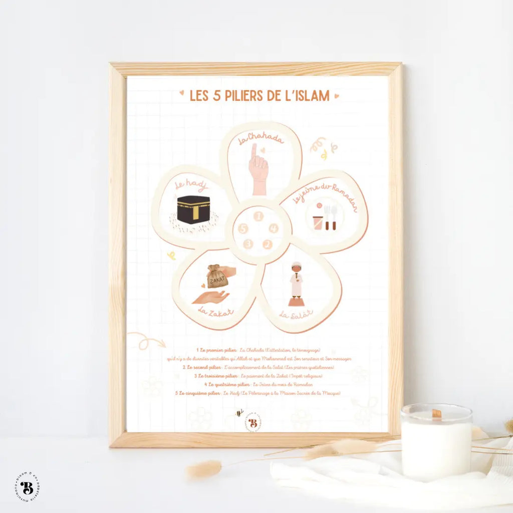 Pack : Little muslim/muslima boho Bloom and co papeterie