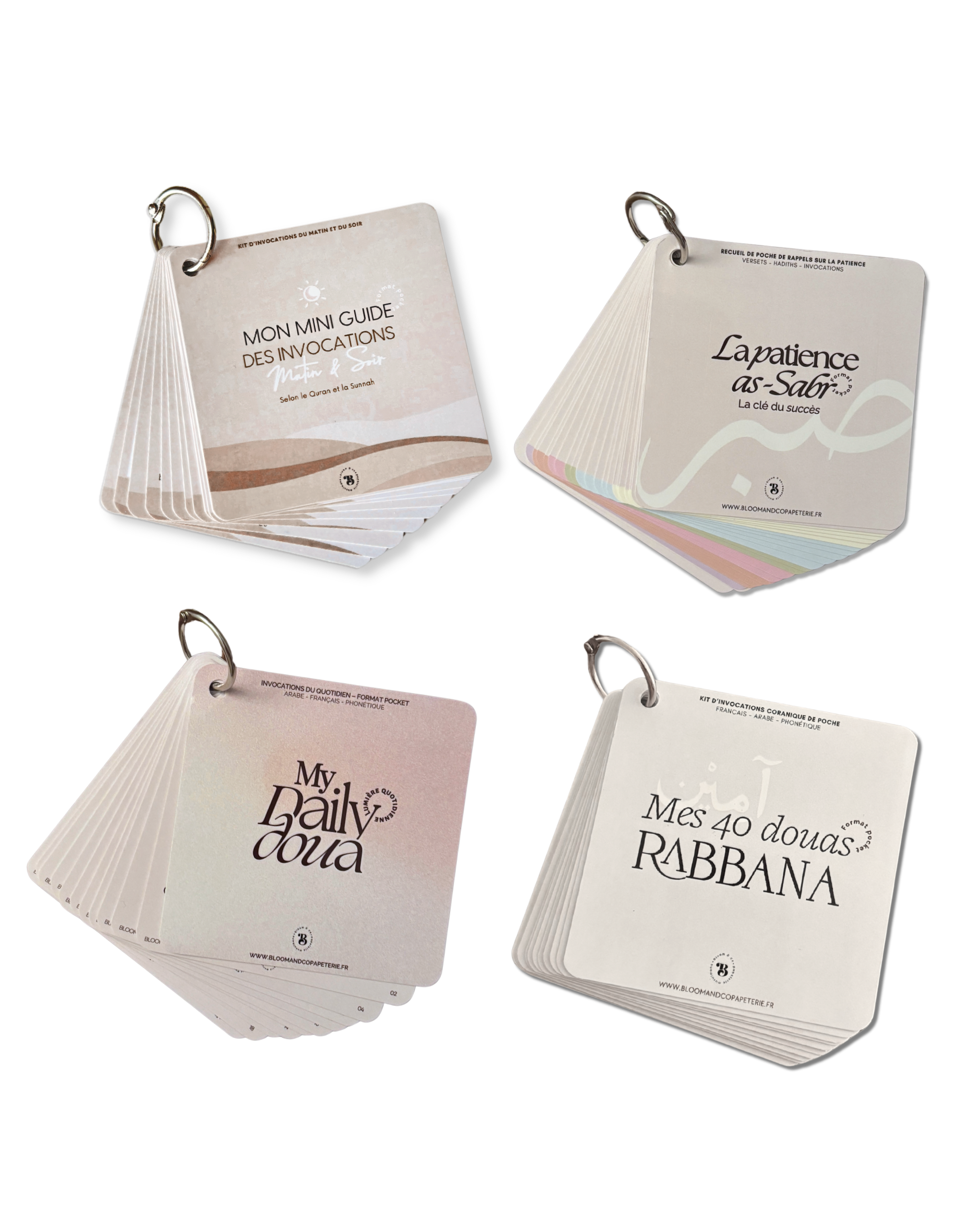 Pack mini-guides Bloom and co papeterie