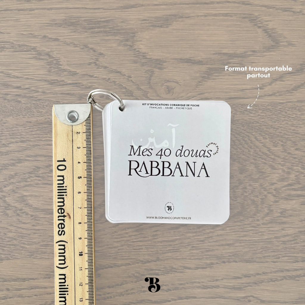 Mes 40 douas Rabbana Bloom and co papeterie