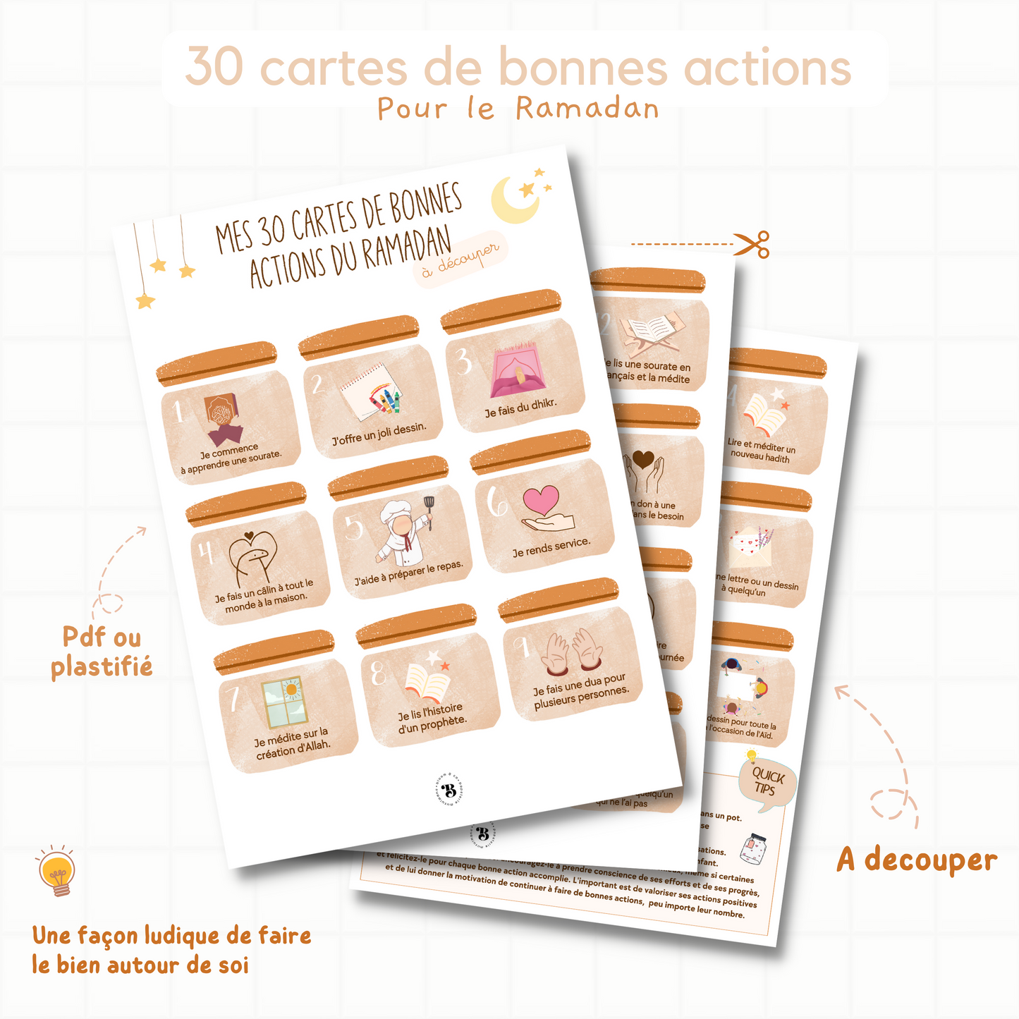 Mes 30 bonnes actions du ramadan