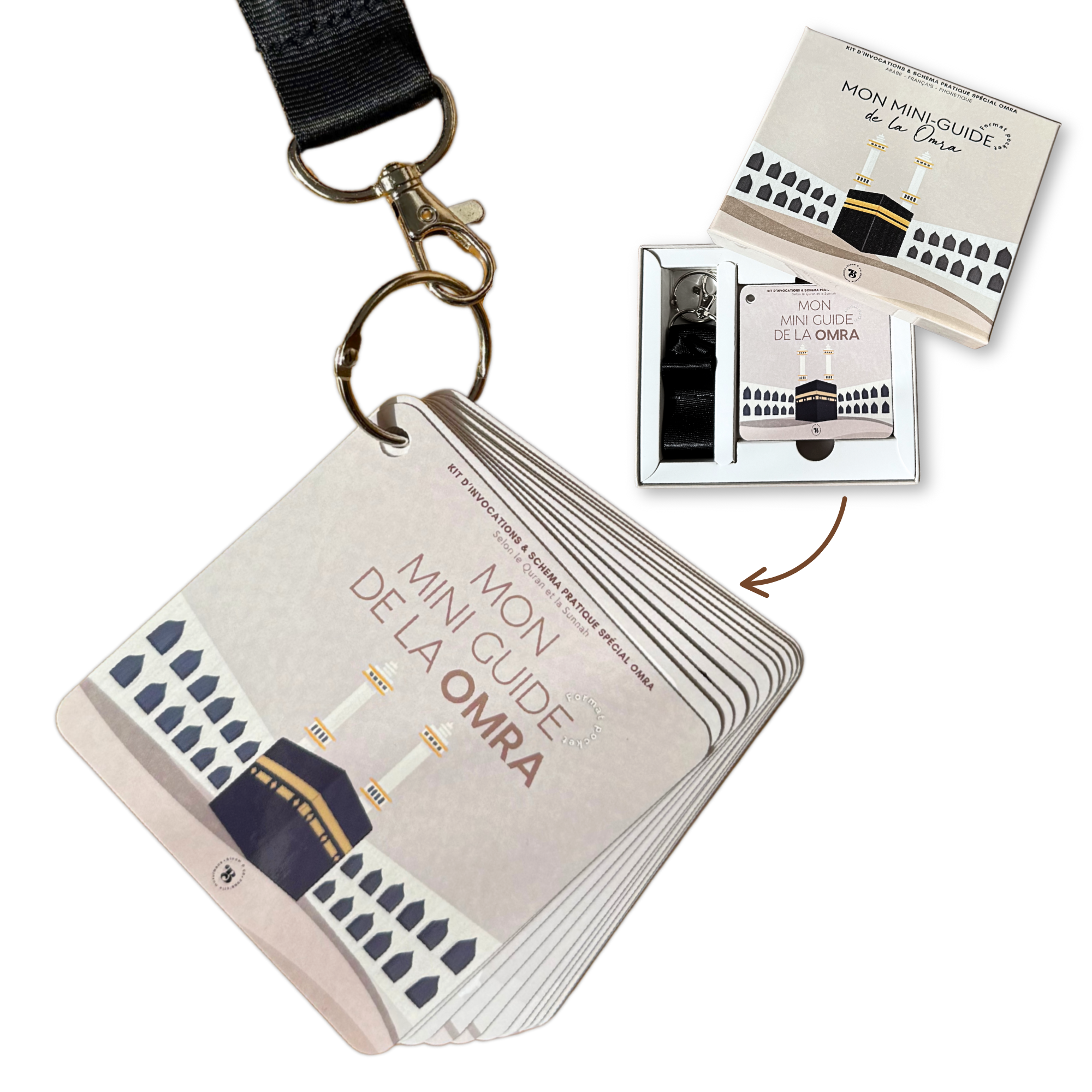 Mini guide Omra avec Lanière - Amazon Bloom and co papeterie