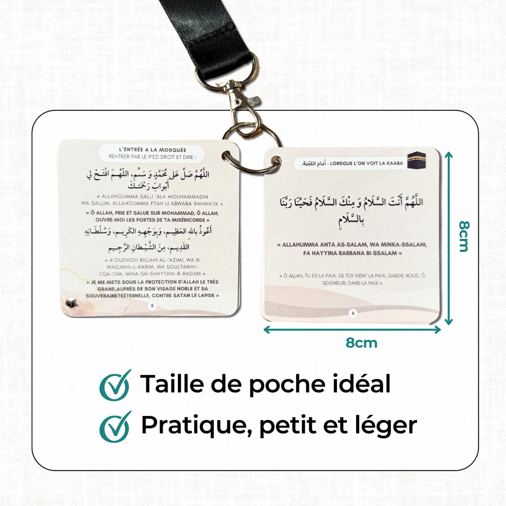 Mini guide Omra avec Lanière - Amazon Bloom and co papeterie