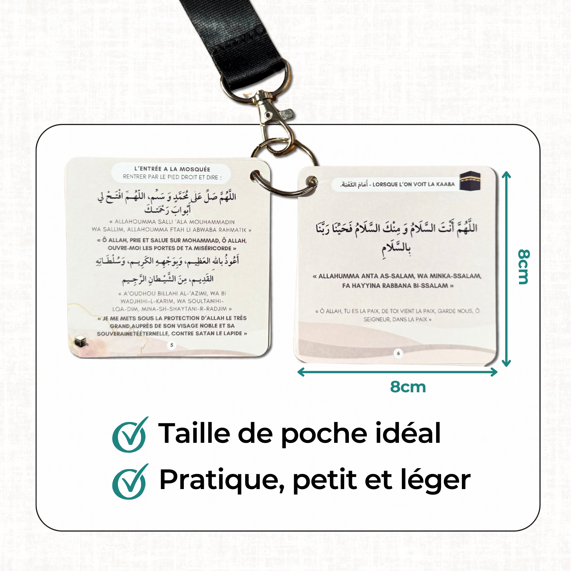 Mini guide Omra avec Lanière - Amazon Bloom and co papeterie