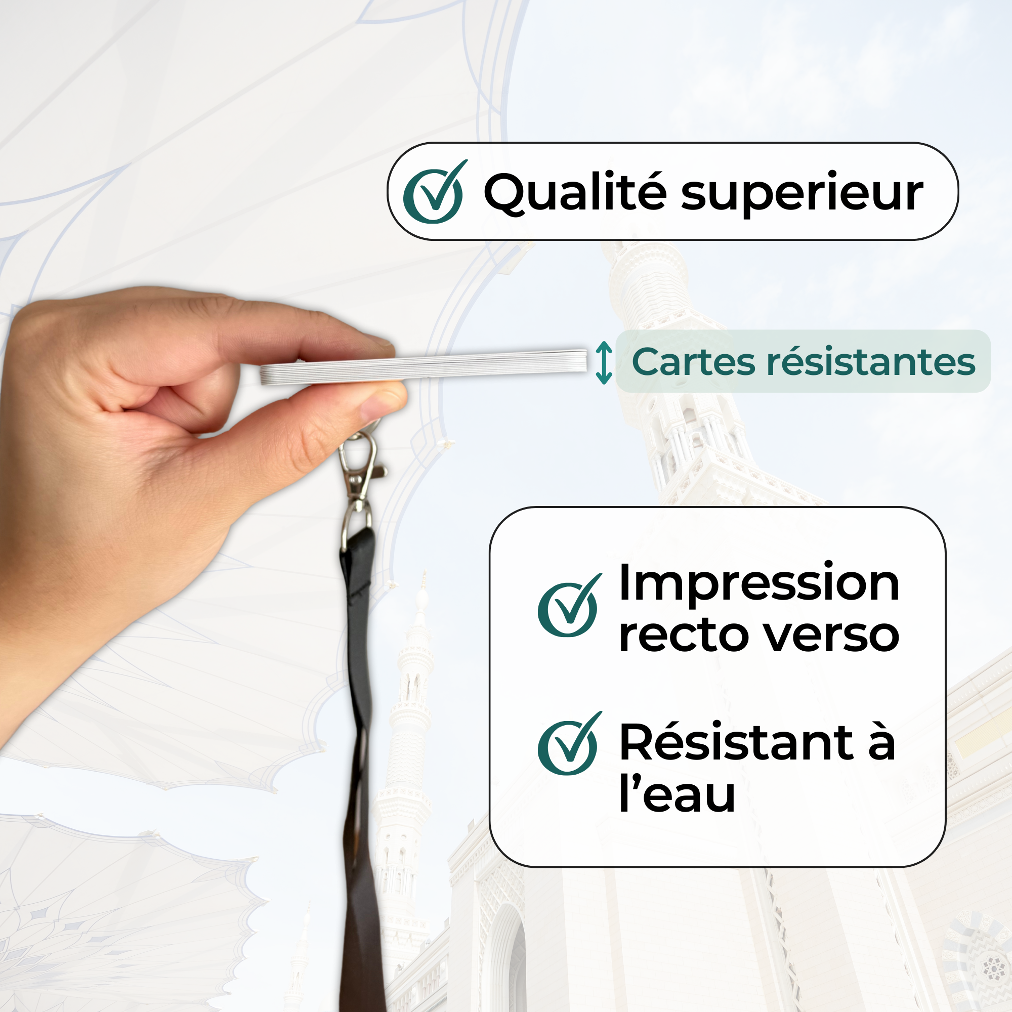 Mini guide Omra avec Lanière - Amazon Bloom and co papeterie