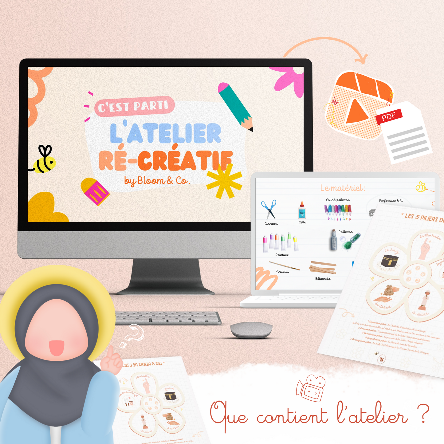 Atelier récréatif : Les piliers de l’Islam