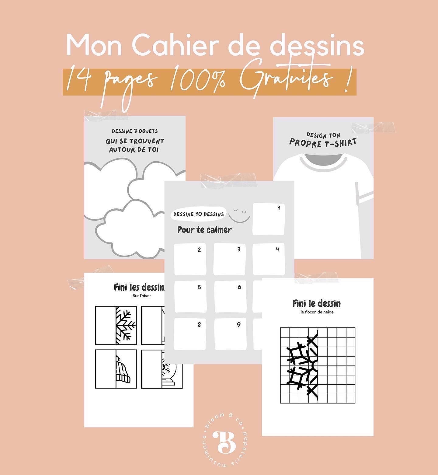 Mon cahier de dessins