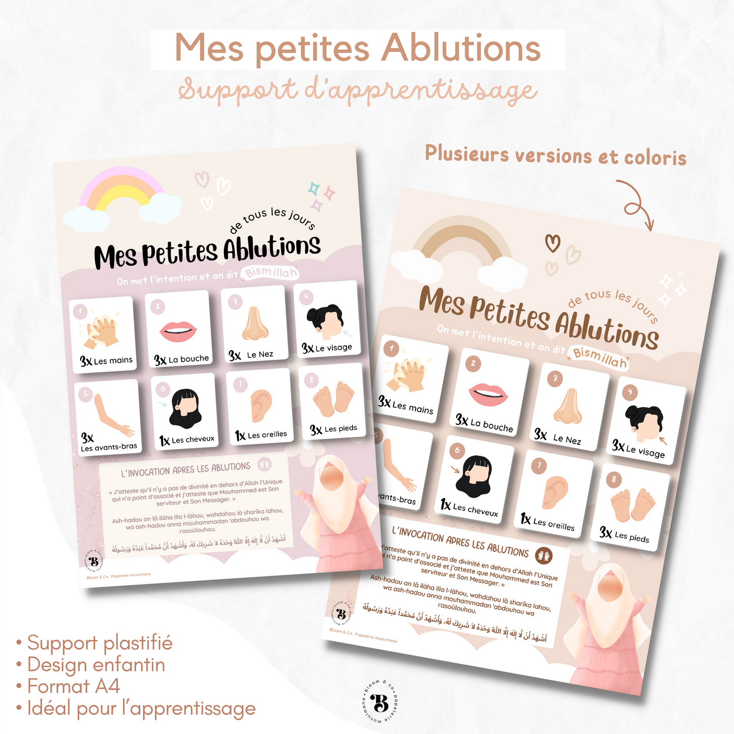 Support : Mes petites ablutions