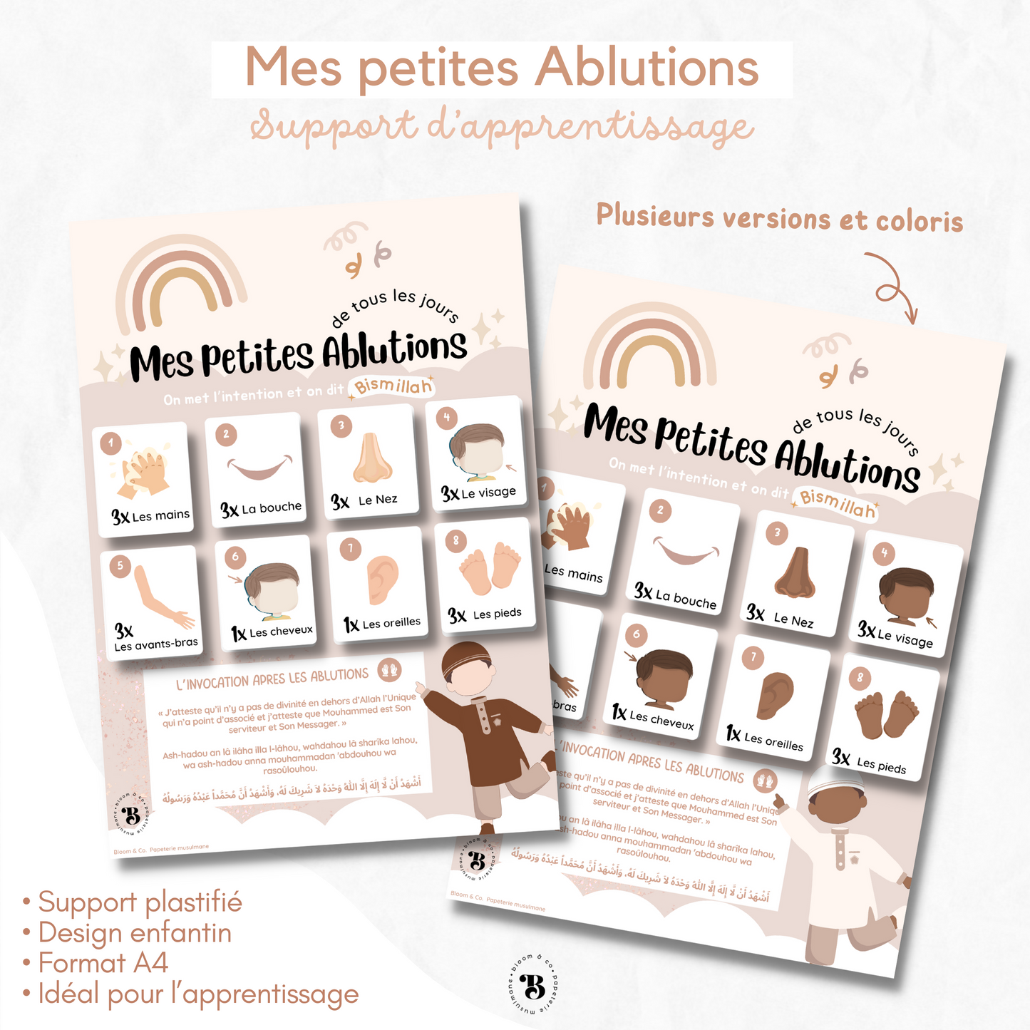 Support : Mes petites ablutions
