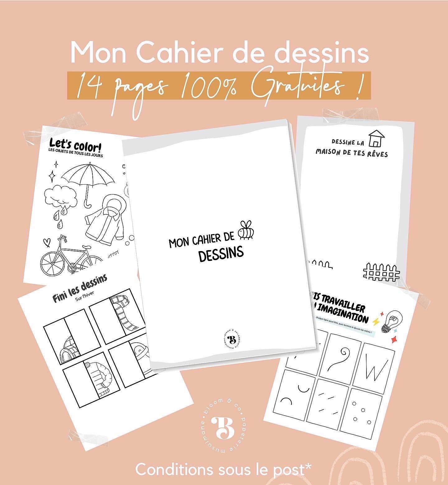 Mon cahier de dessins